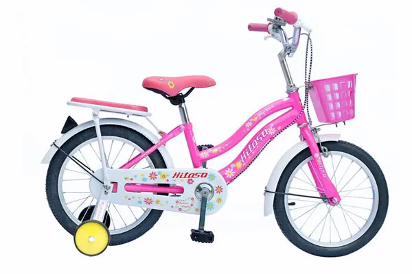 Xe đạp trẻ em Hitasa 16 inch màu hồng