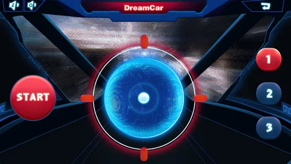 Giao diện ứng dụng Dream Car