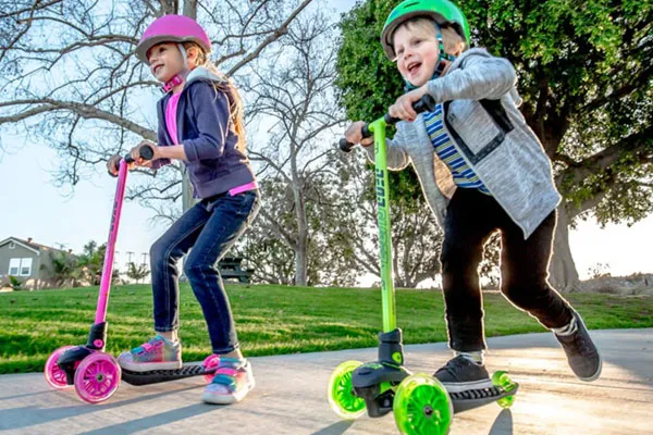 Xe trượt scooter được thiết kế đơn giản phù hợp cho những bé từ 2 tuổi trở lên