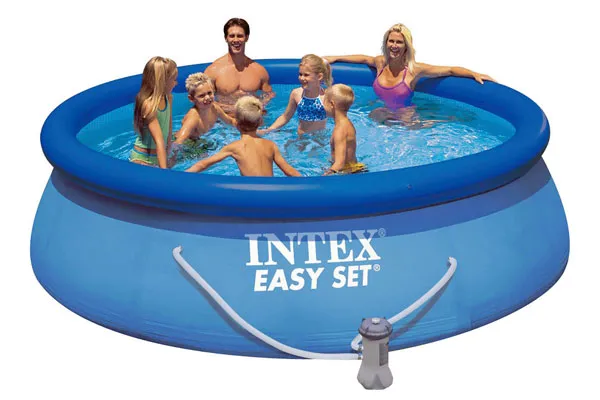 Bể bơi bơm hơi Intex 28142 với kích thước khá lớn phù hợp cho cả gia đình